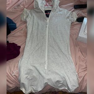 OnePiece romper w/ zip up hoodie